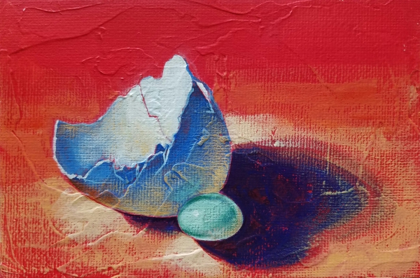 Click here to view #33 Egg and Shell by Carlynne Hershberger