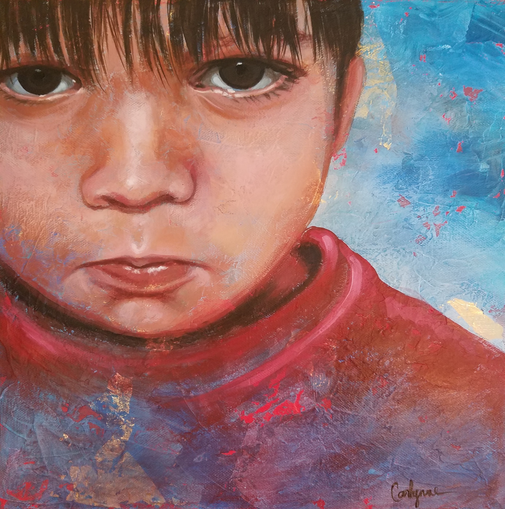 Click here to view Pouty Face 2 by Carlynne Hershberger