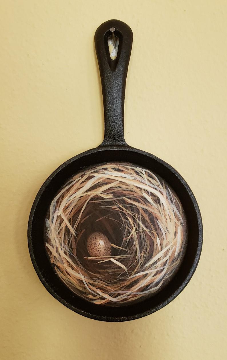 Click here to view Skillet Nest by Carlynne Hershberger