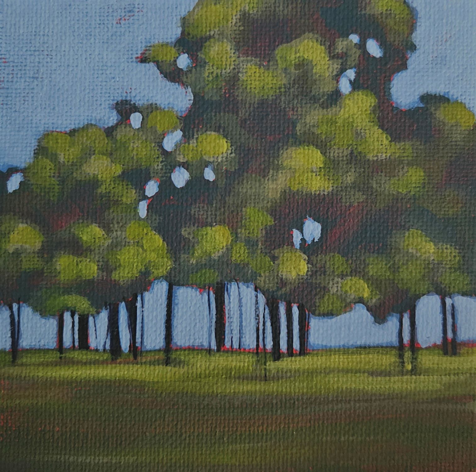 Click here to view Tree Line by Carlynne Hershberger